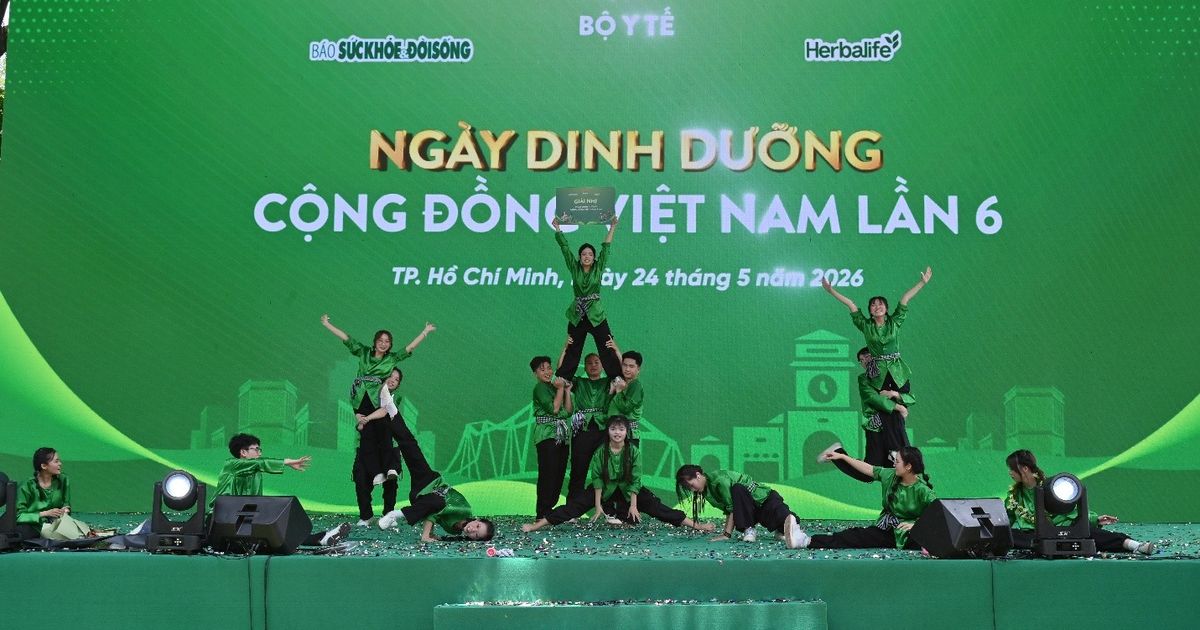Ngày Dinh Dưỡng Cộng Đồng Việt Nam lần 6: Lan tỏa lối sống lành mạnh