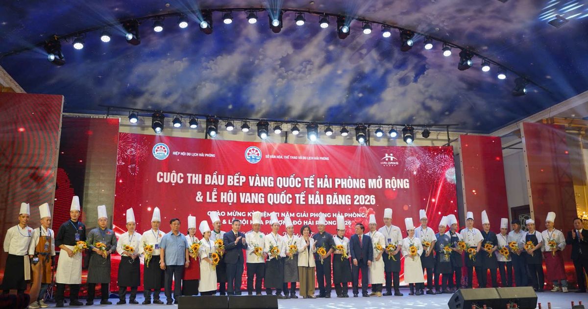 Cuộc thi “Đầu bếp Vàng Quốc tế – Hải Phòng mở rộng năm 2026”: Hội tụ tinh hoa ẩm thực trong nước và quốc tế