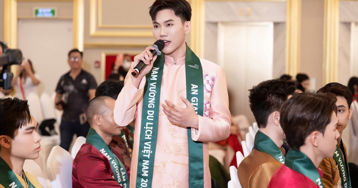 Nam sinh viên ngành du lịch gây chú ý tại Hoa hậu – Nam vương Du lịch Việt Nam 2026