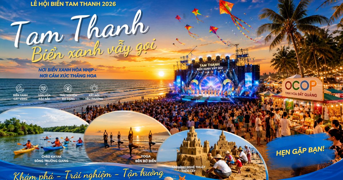 Tam Thanh (Đà Nẵng) sẵn sàng bùng nổ với lễ hội lớn nhất mùa hè 2026