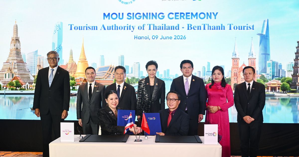 BenThanh Tourist ký kết hợp tác du lịch cùng Tổng cục Du lịch Thái Lan