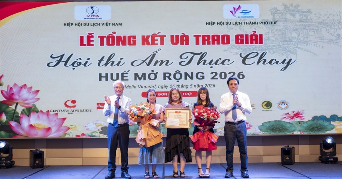 Hội thi “Ẩm thực chay Huế mở rộng 2026”: Khẳng định sức hút văn hóa – du lịch của Cố đô Huế trong thời đại mới