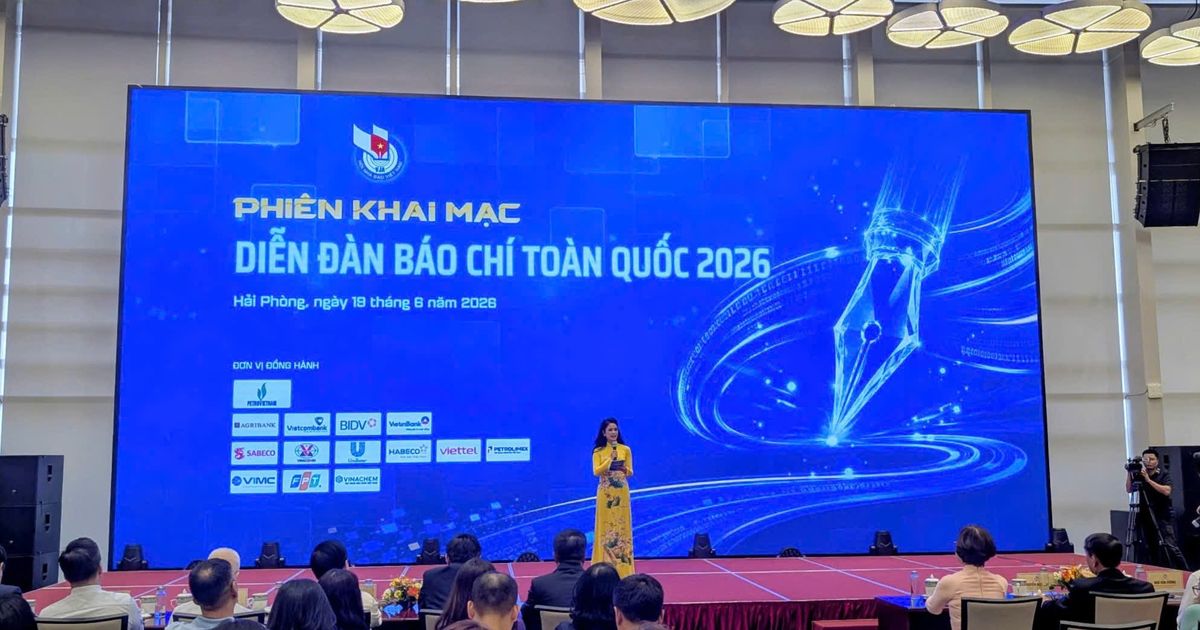 Khai mạc Diễn đàn Báo chí toàn quốc 2026: “Phát triển báo chí trong kỷ nguyên trí tuệ nhân tạo”