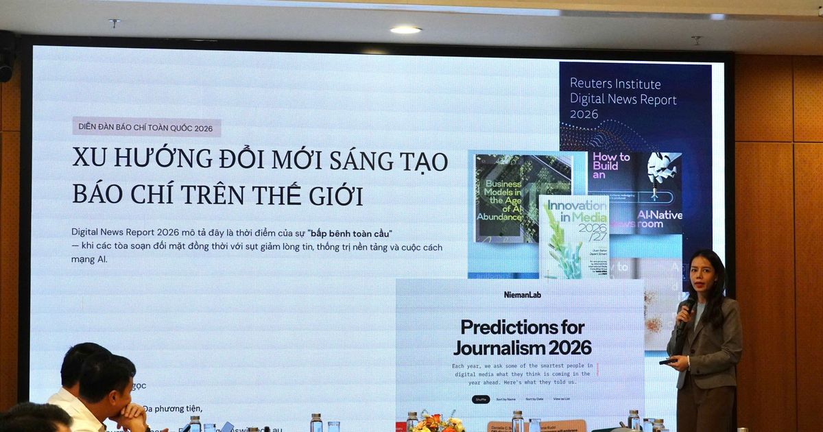 Thảo luận “Đổi mới, sáng tạo để tiếp cận bạn đọc mới, phát triển kinh tế báo chí” trong kỷ nguyên AI
