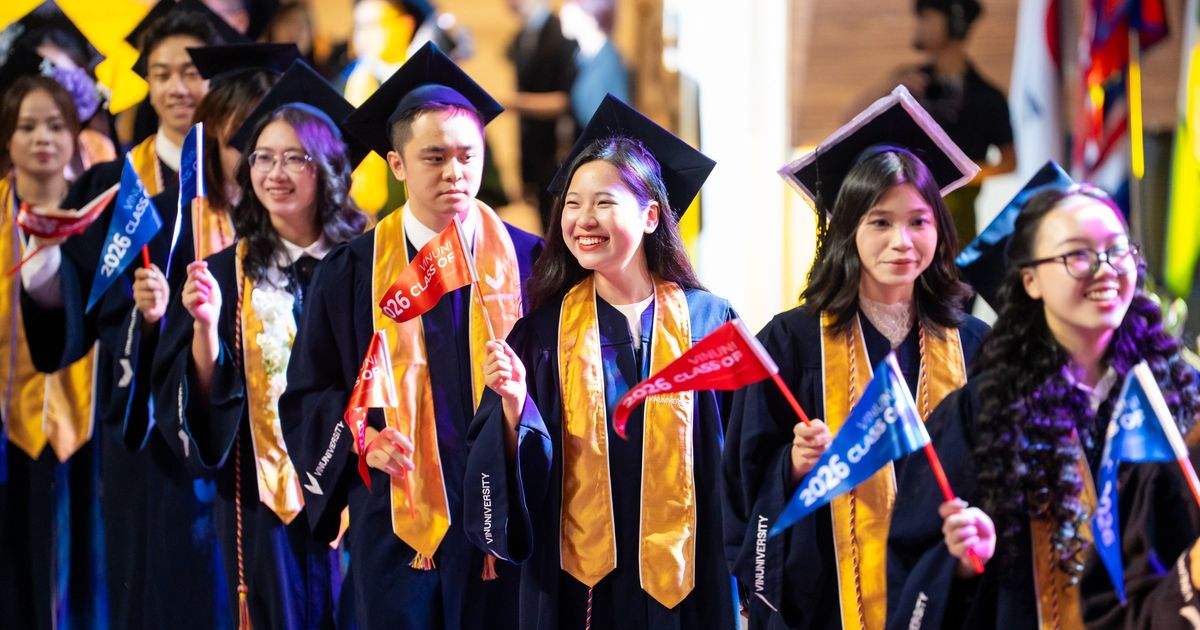 Lễ tốt nghiệp VinUni 2026: Bản phác thảo mô hình đại học của tương lai