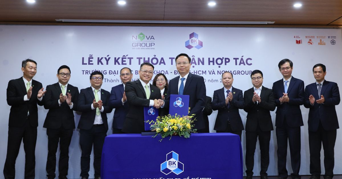 NovaGroup và Đại học Bách khoa TP.HCM hợp tác kết nối đào tạo, phát triển nhân lực chất lượng cao