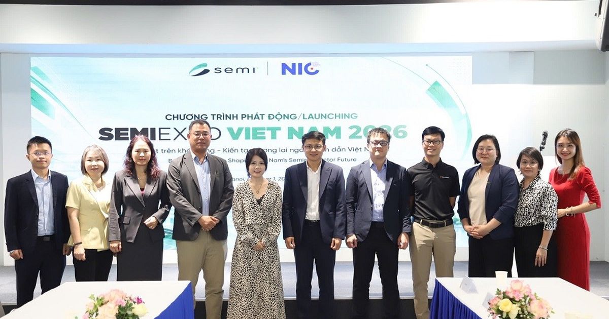 Semiexpo Việt Nam 2026: Kết nối ngành bán dẫn với chuỗi giá trị toàn cầu