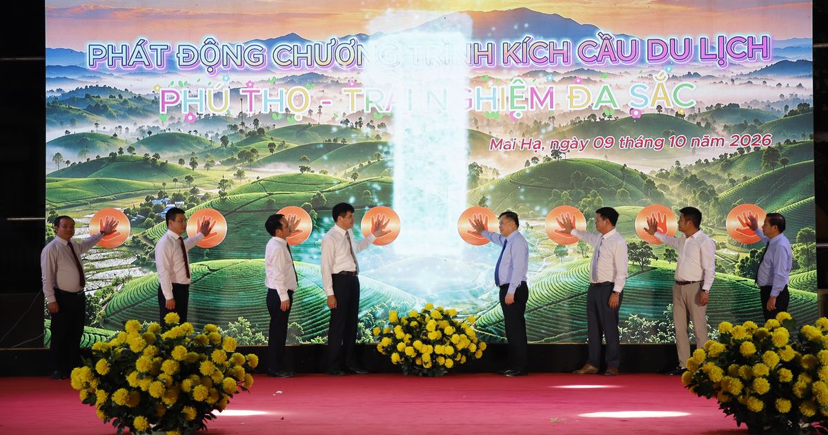 Phú Thọ phát động chương trình kích cầu “Du lịch Phú Thọ – trải nghiệm đa sắc” và đẩy mạnh chuyển đổi số năm 2026